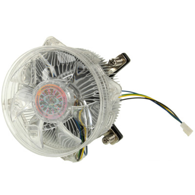 CPU Aluminum Cooling Fan for Intel Core 2 & Intel LGA775 4-pin